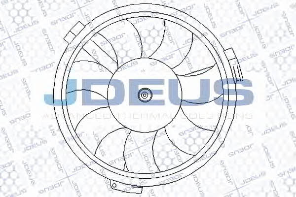 J. Deus EV010161 Hub, engine cooling fan wheel EV010161