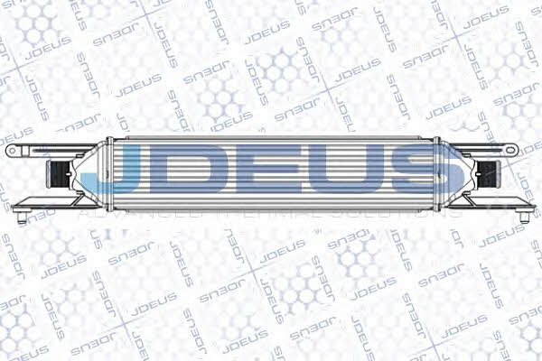 J. Deus RA8111150 Intercooler, charger RA8111150