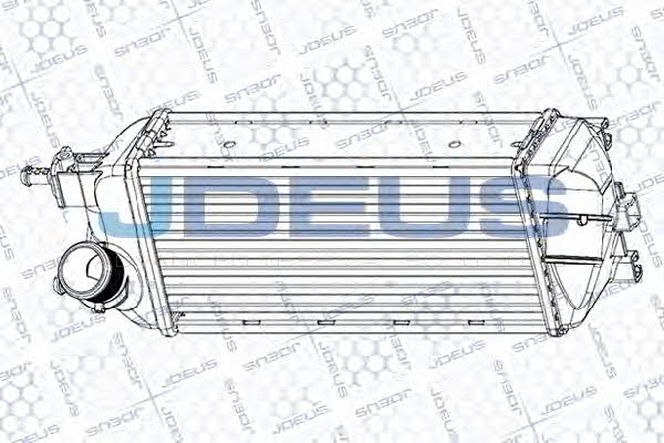 J. Deus RA8111250 Intercooler, charger RA8111250