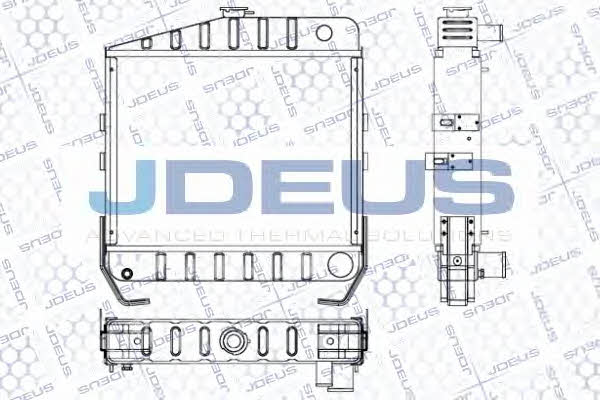 J. Deus 006M07 Radiator, engine cooling 006M07