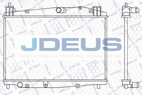 J. Deus 016M34 Radiator, engine cooling 016M34