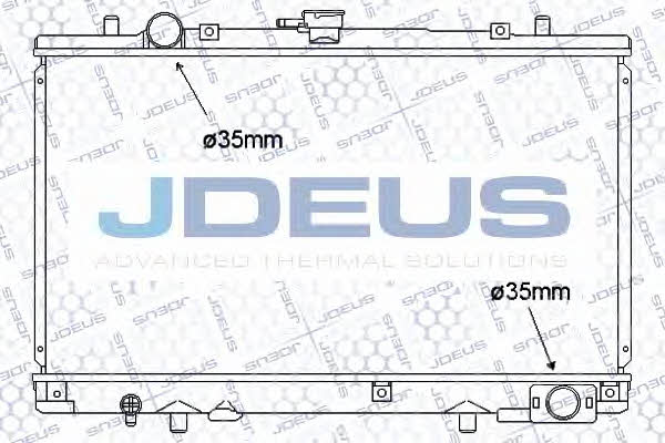 J. Deus 018M34 Radiator, engine cooling 018M34