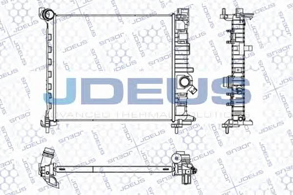 J. Deus 020M77 Radiator, engine cooling 020M77