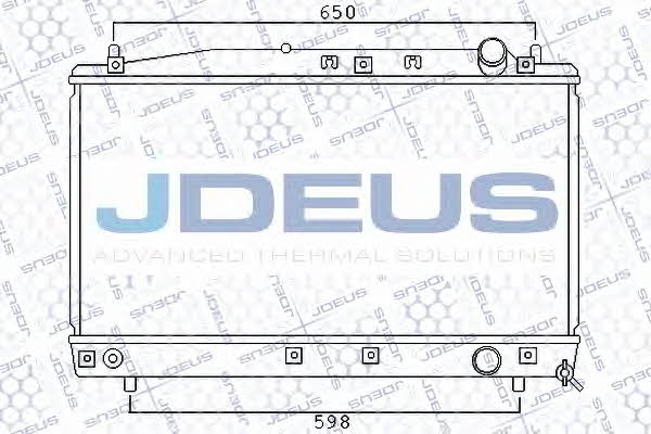 J. Deus 028M50 Radiator, engine cooling 028M50