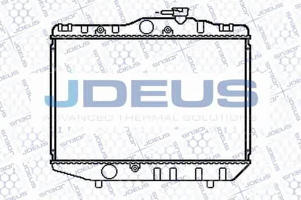 J. Deus 028N08 Radiator, engine cooling 028N08