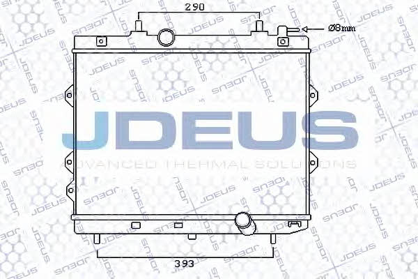 J. Deus 065M13 Radiator, engine cooling 065M13