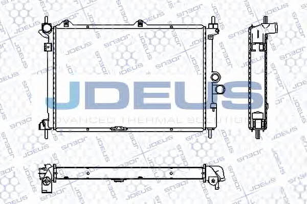 J. Deus RA0200620 Radiator, engine cooling RA0200620