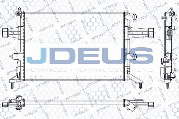 J. Deus RA0200740 Radiator, engine cooling RA0200740
