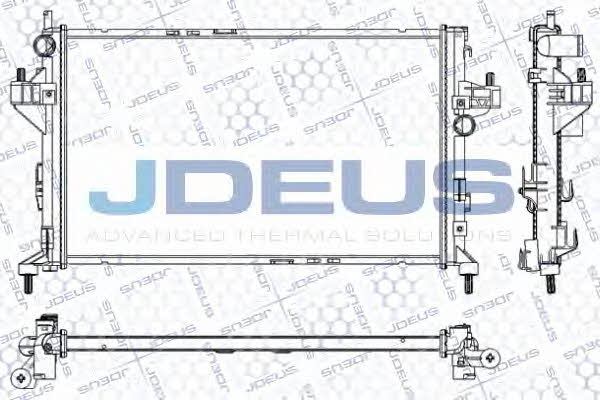 J. Deus RA0200850 Radiator, engine cooling RA0200850