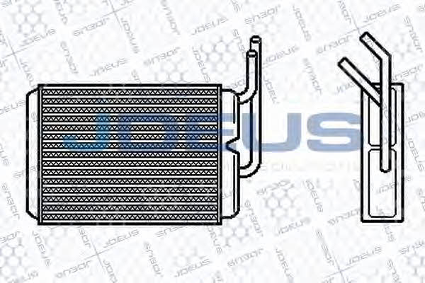 J. Deus 223M59 Heat exchanger, interior heating 223M59