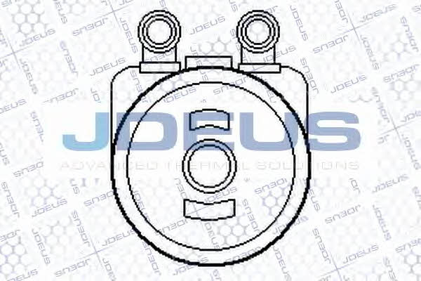J. Deus 407M37A Oil cooler 407M37A