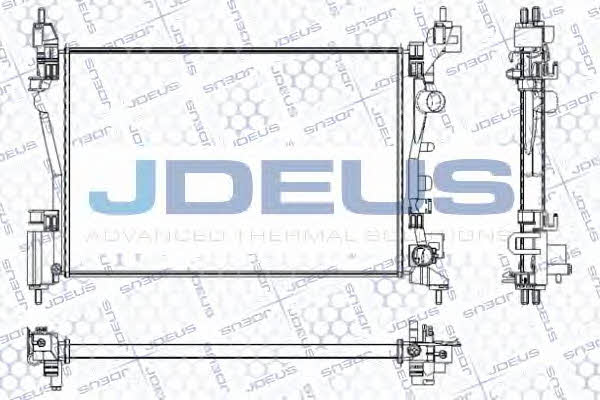 J. Deus RA0200950 Radiator, engine cooling RA0200950