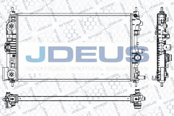J. Deus RA0201090 Radiator, engine cooling RA0201090