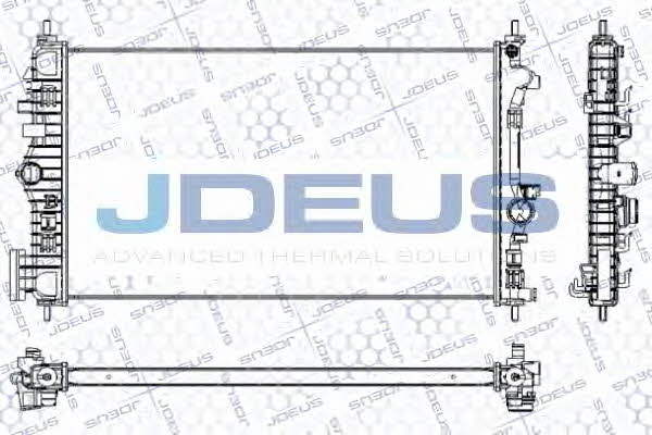J. Deus RA0201130 Radiator, engine cooling RA0201130