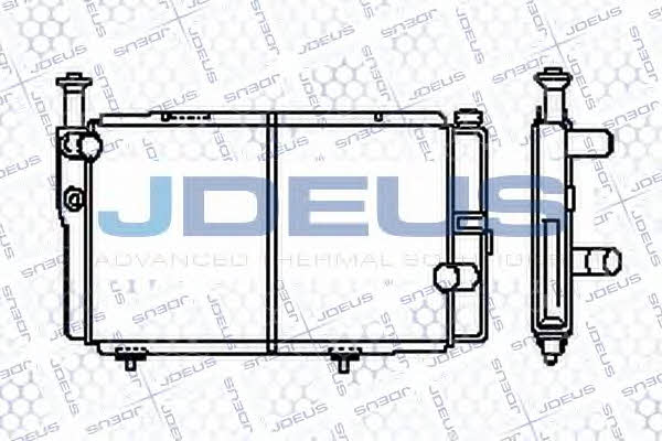 J. Deus RA0210110 Radiator, engine cooling RA0210110