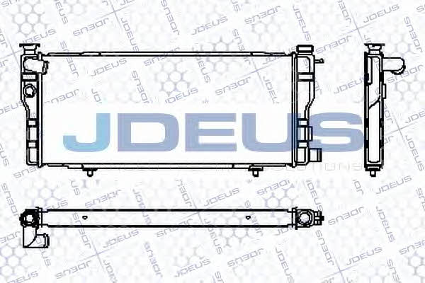 J. Deus RA0210210 Radiator, engine cooling RA0210210