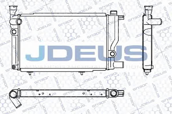 J. Deus RA0210240 Radiator, engine cooling RA0210240