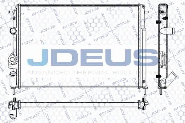 J. Deus RA0230601 Radiator, engine cooling RA0230601