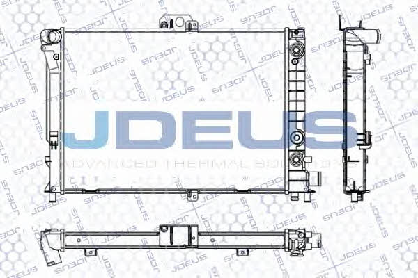 J. Deus RA0240130 Radiator, engine cooling RA0240130