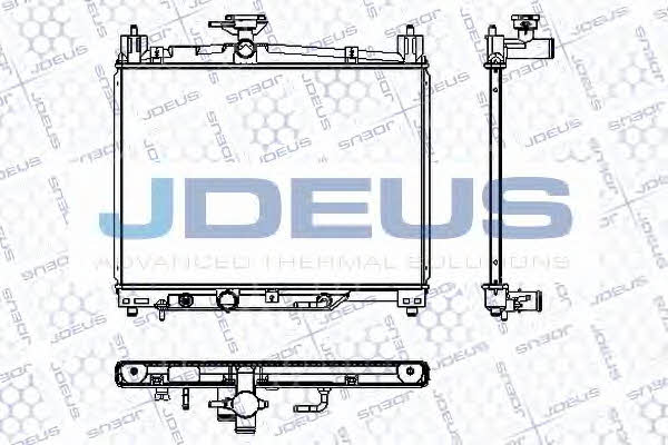 J. Deus RA0280080 Radiator, engine cooling RA0280080