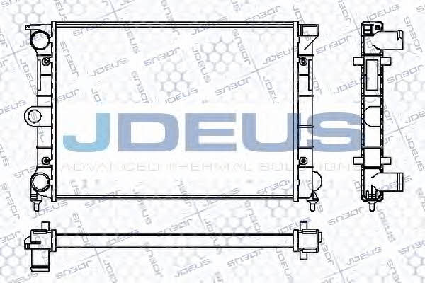 J. Deus RA0300330 Radiator, engine cooling RA0300330