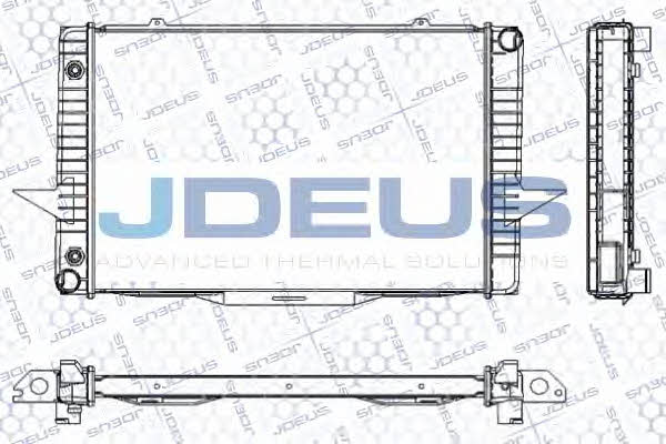 J. Deus RA0310370 Radiator, engine cooling RA0310370