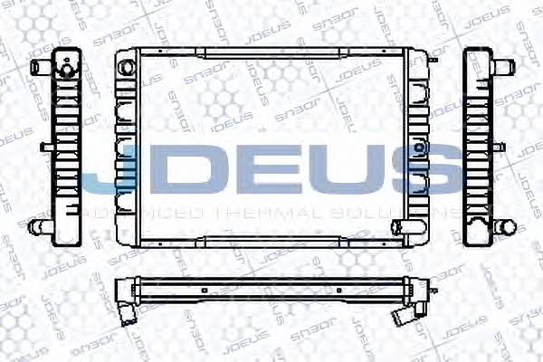 J. Deus RA0310420 Radiator, engine cooling RA0310420