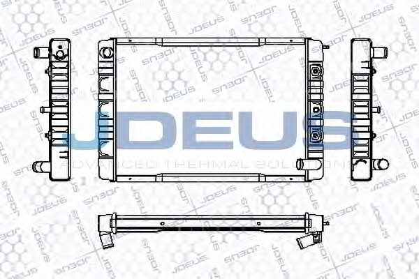 J. Deus RA0310430 Radiator, engine cooling RA0310430