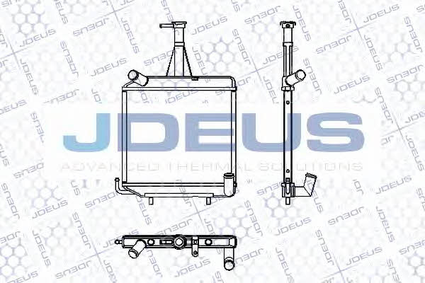 J. Deus RA0390011 Radiator, engine cooling RA0390011