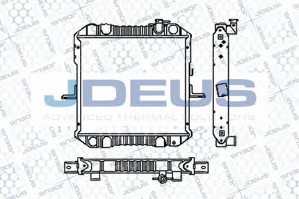 J. Deus RA1190140 Radiator, engine cooling RA1190140