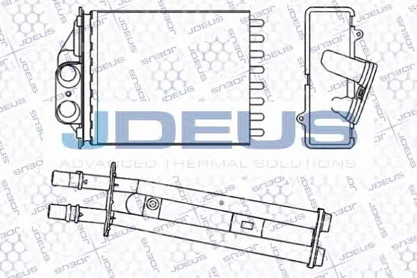 J. Deus RA2111230 Heat exchanger, interior heating RA2111230