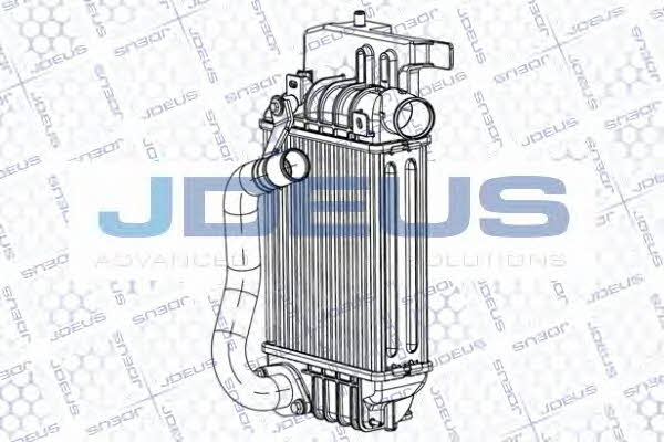 J. Deus RA8280120 Intercooler, charger RA8280120