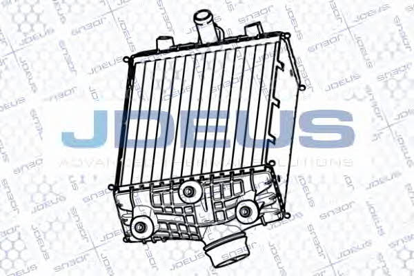 J. Deus RA8430090 Intercooler, charger RA8430090