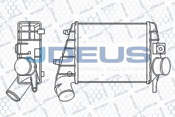 J. Deus 800M10A Intercooler, charger 800M10A