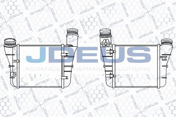 J. Deus 801M21A Intercooler, charger 801M21A