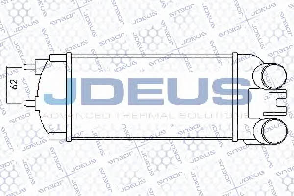 J. Deus 807M58A Intercooler, charger 807M58A