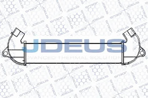 J. Deus 811M51A Intercooler, charger 811M51A