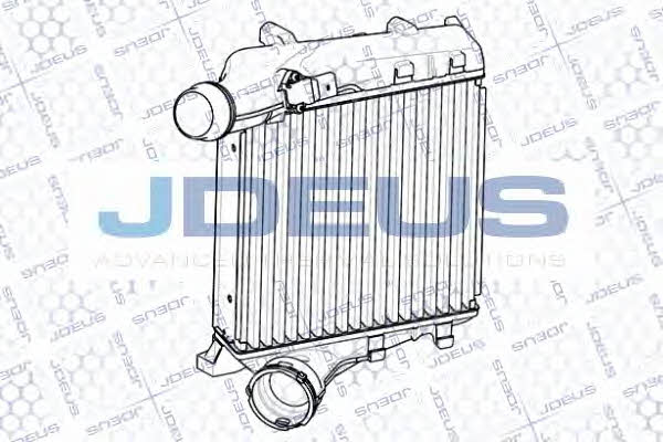 J. Deus RA8430101 Intercooler, charger RA8430101