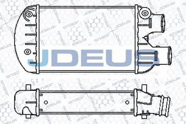 J. Deus 811M54A Intercooler, charger 811M54A