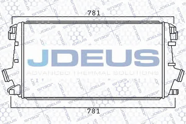 J. Deus 820M57A Intercooler, charger 820M57A