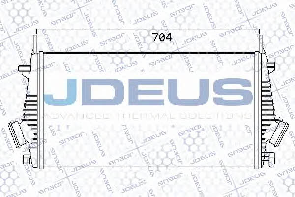 J. Deus 820M71A Intercooler, charger 820M71A