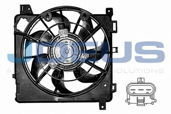 J. Deus EV200980 Hub, engine cooling fan wheel EV200980