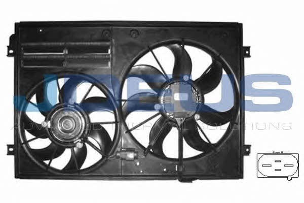 J. Deus EV300490 Hub, engine cooling fan wheel EV300490