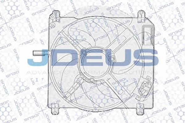 J. Deus EV816800 Hub, engine cooling fan wheel EV816800