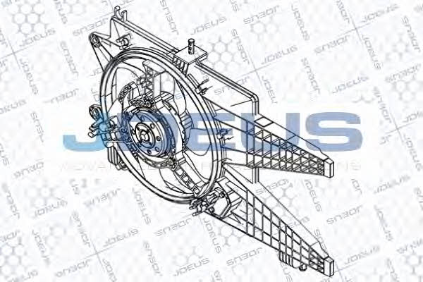 J. Deus EV851600 Hub, engine cooling fan wheel EV851600