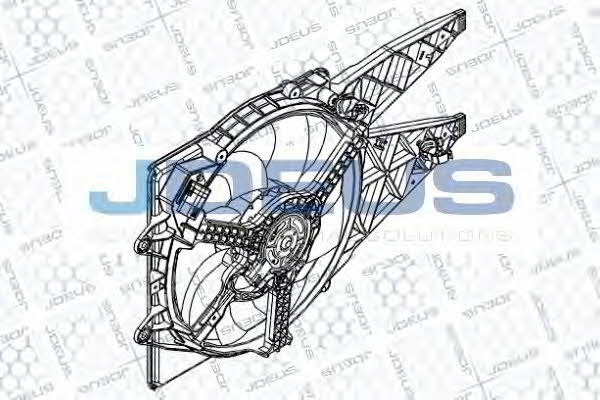 J. Deus EV876700 Hub, engine cooling fan wheel EV876700