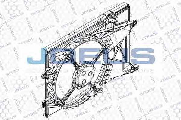J. Deus EV893000 Hub, engine cooling fan wheel EV893000