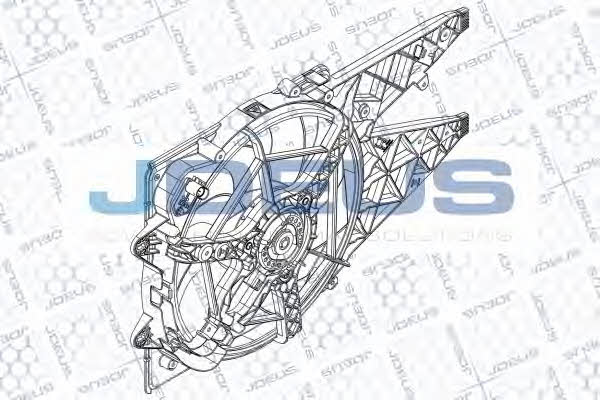 J. Deus EV896200 Hub, engine cooling fan wheel EV896200
