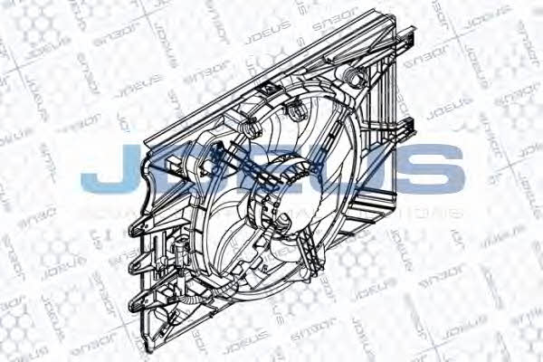J. Deus EV8A9410 Hub, engine cooling fan wheel EV8A9410
