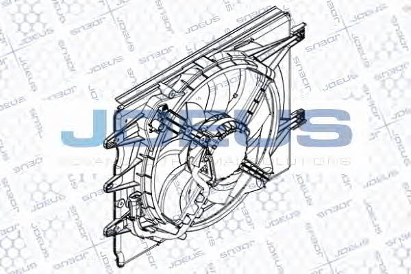 J. Deus EV8A9610 Hub, engine cooling fan wheel EV8A9610